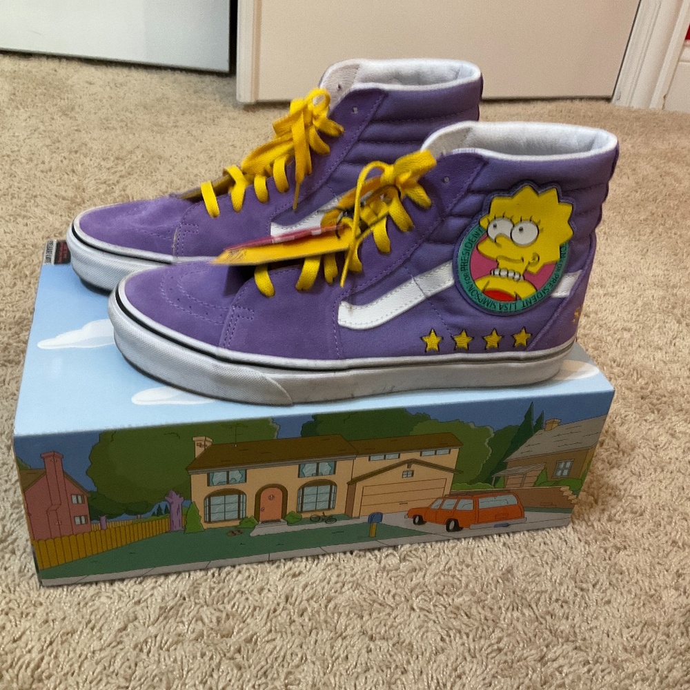 Vans Sk8-Hi zip the Simpson Lisa